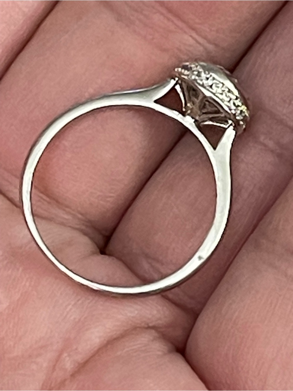 Silver ring - Size 7 - Picture 5 of 6